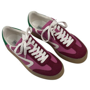 Steve Madden Reformer Womens Pink Multi Sneakers Size 7.5M New $100